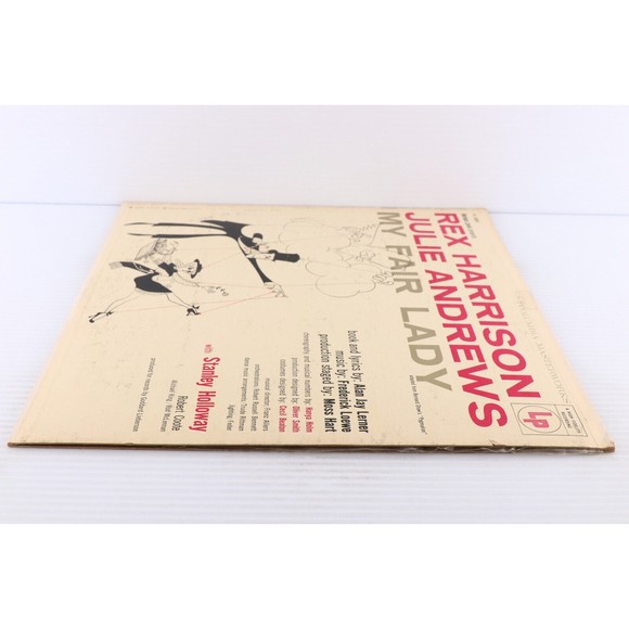 My Fair Lady - Original Broadway Cast Julie Andrews 1956 Mono LP Record OL 5090 - Picture 5 of 16